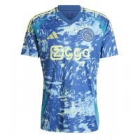 Camiseta Ajax Brian Brobbey #9 Segunda Equipación Replica 2024-25 mangas cortas